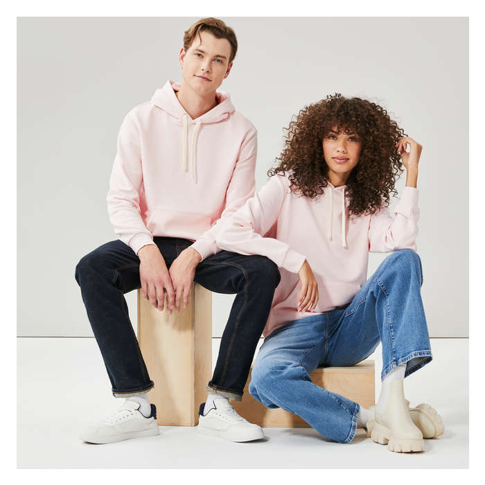 Adult Active Terry Hoodie - Light Pink